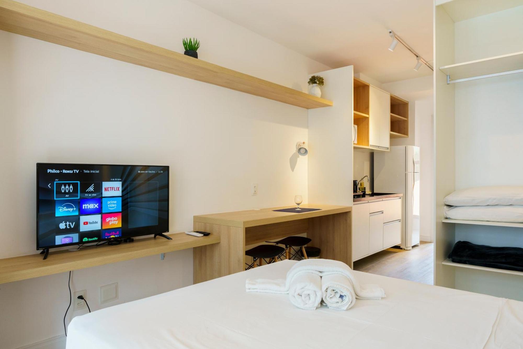 Studio Completo Consolacao - Metro Higienopolis-Mackenzie Сан-Пауло Экстерьер фото