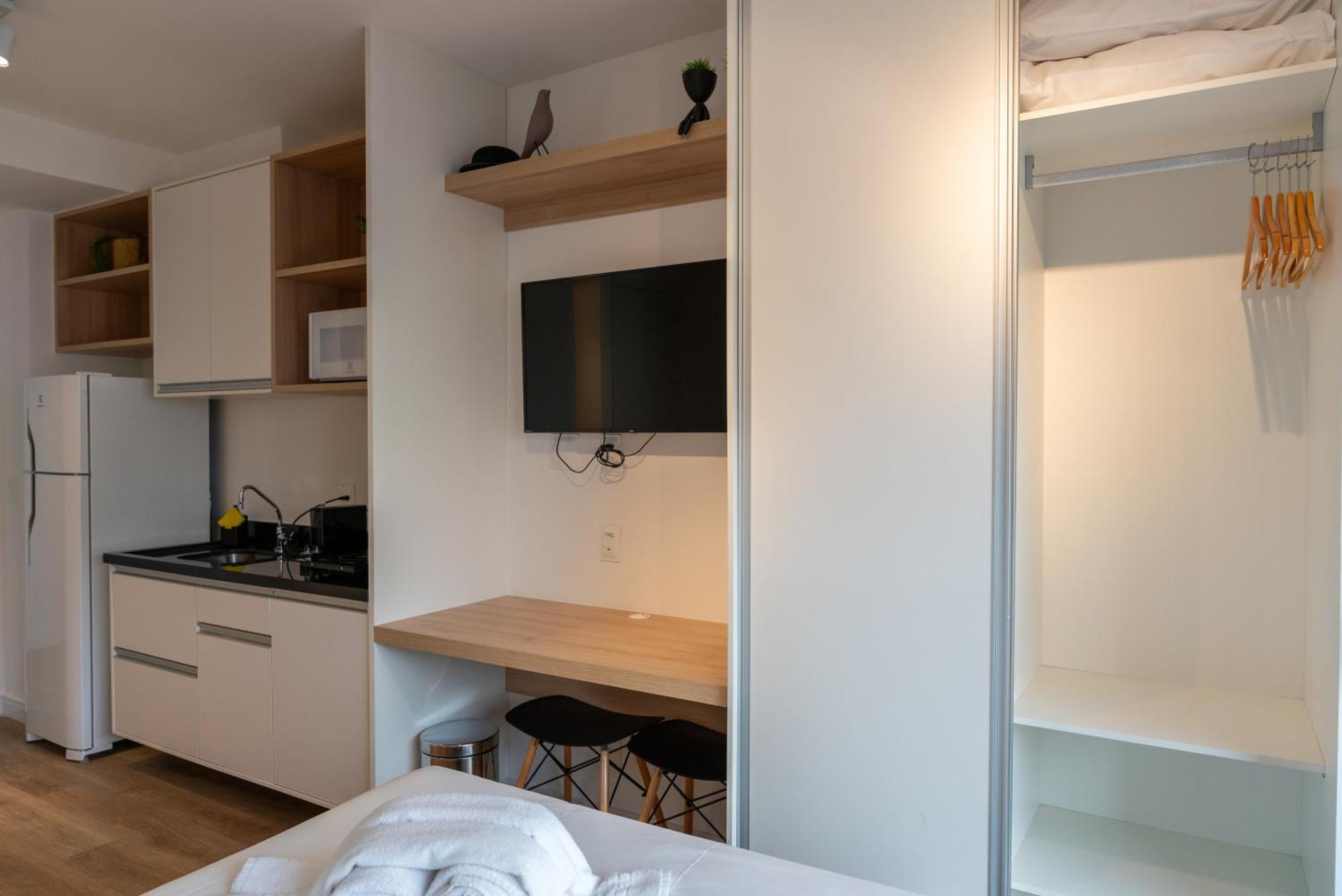 Studio Completo Consolacao - Metro Higienopolis-Mackenzie Сан-Пауло Экстерьер фото