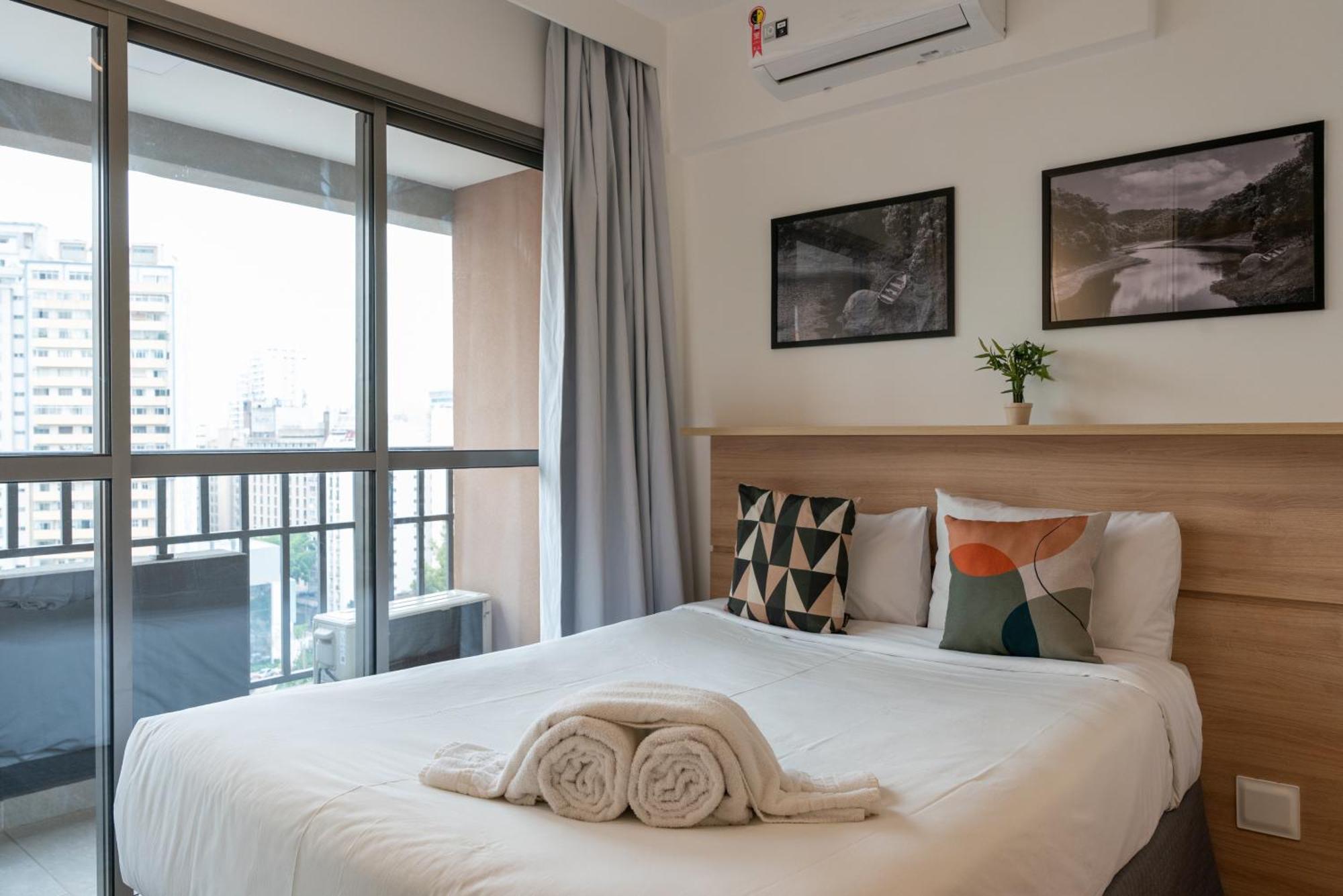 Studio Completo Consolacao - Metro Higienopolis-Mackenzie Сан-Пауло Экстерьер фото